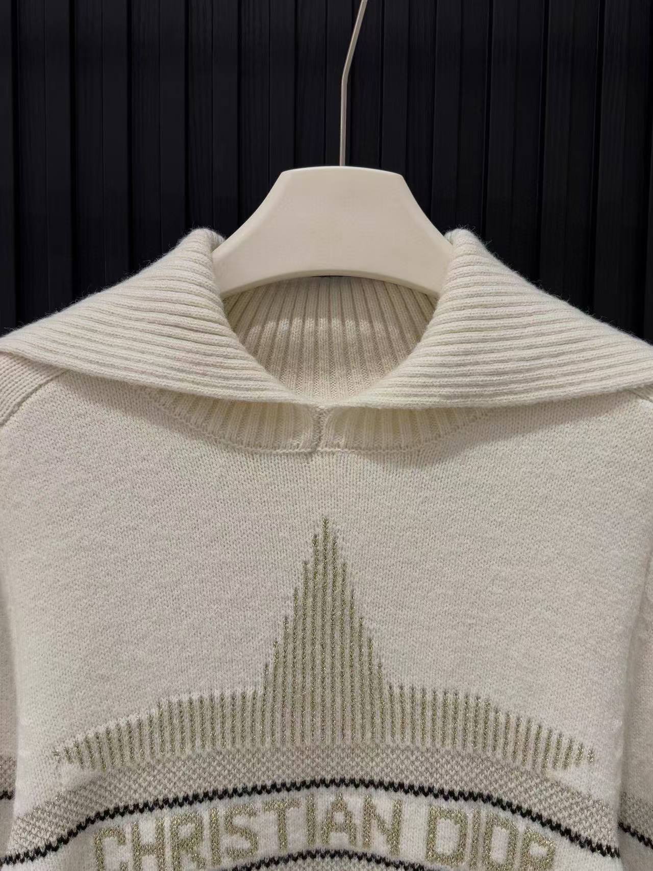 DD 26SS  Turtleneck knitted pullover sweater