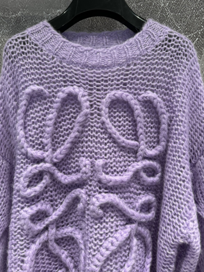 LOE Loose Contour Seahorse Sweater