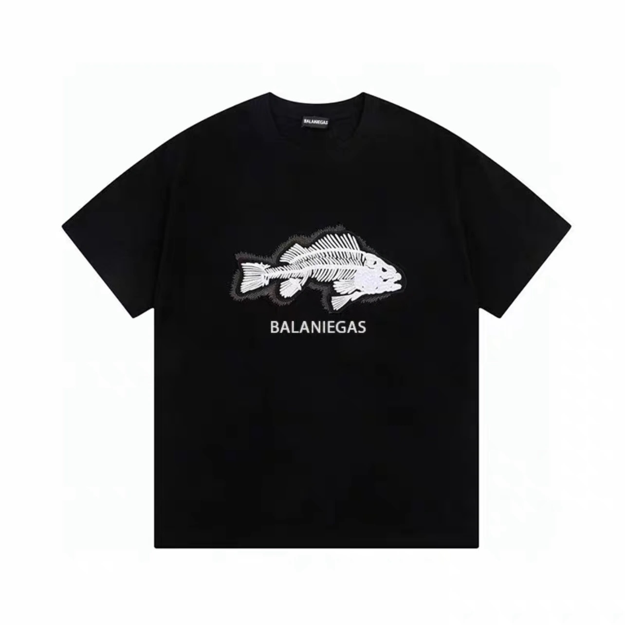 BA Fish Print Short Sleeve T-Shirt
