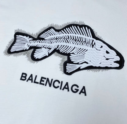 BA Fish Print Short Sleeve T-Shirt