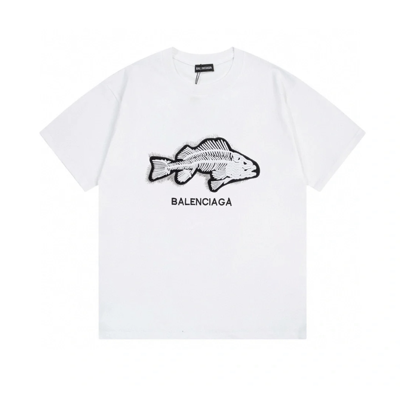 BA Fish Print Short Sleeve T-Shirt