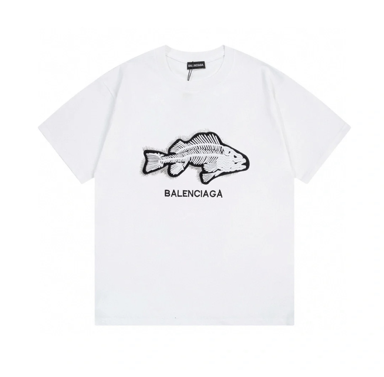 BA Fish Print Short Sleeve T-Shirt