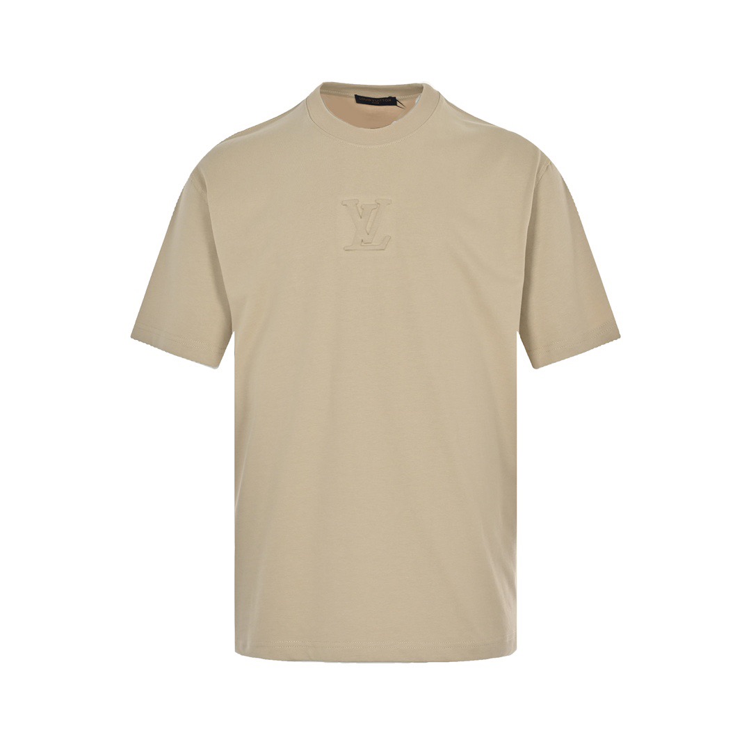 1V Embossed logo T-shirt