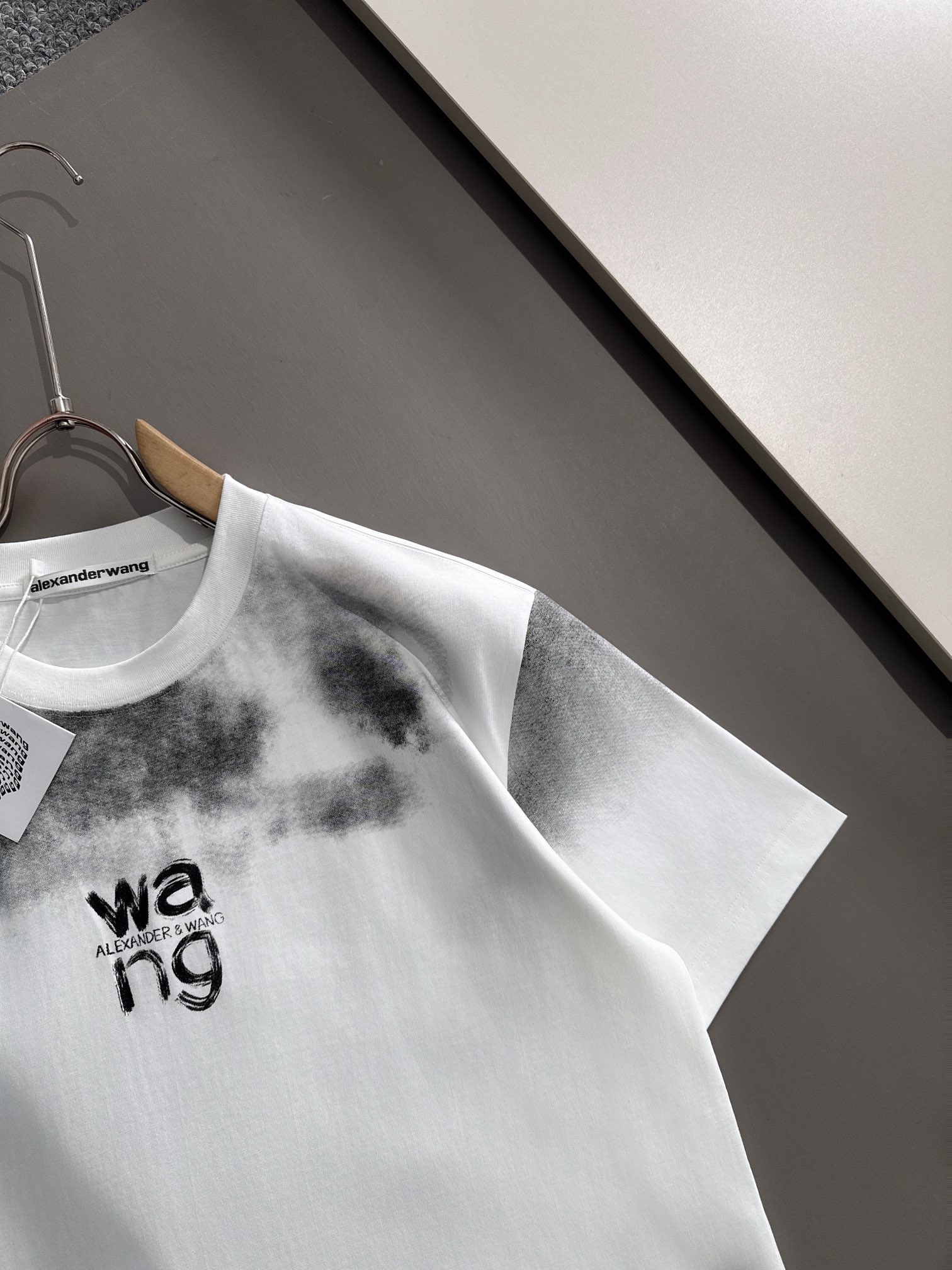 WANG short-sleeved shirt