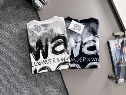 WANG short-sleeved shirt