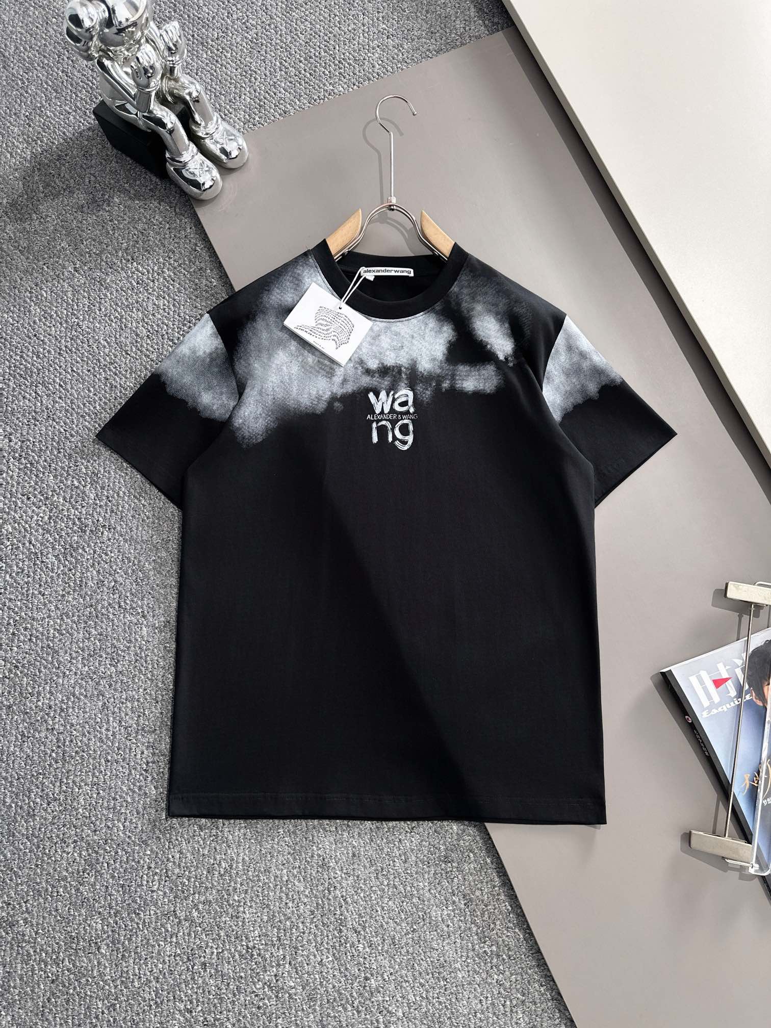 WANG short-sleeved shirt