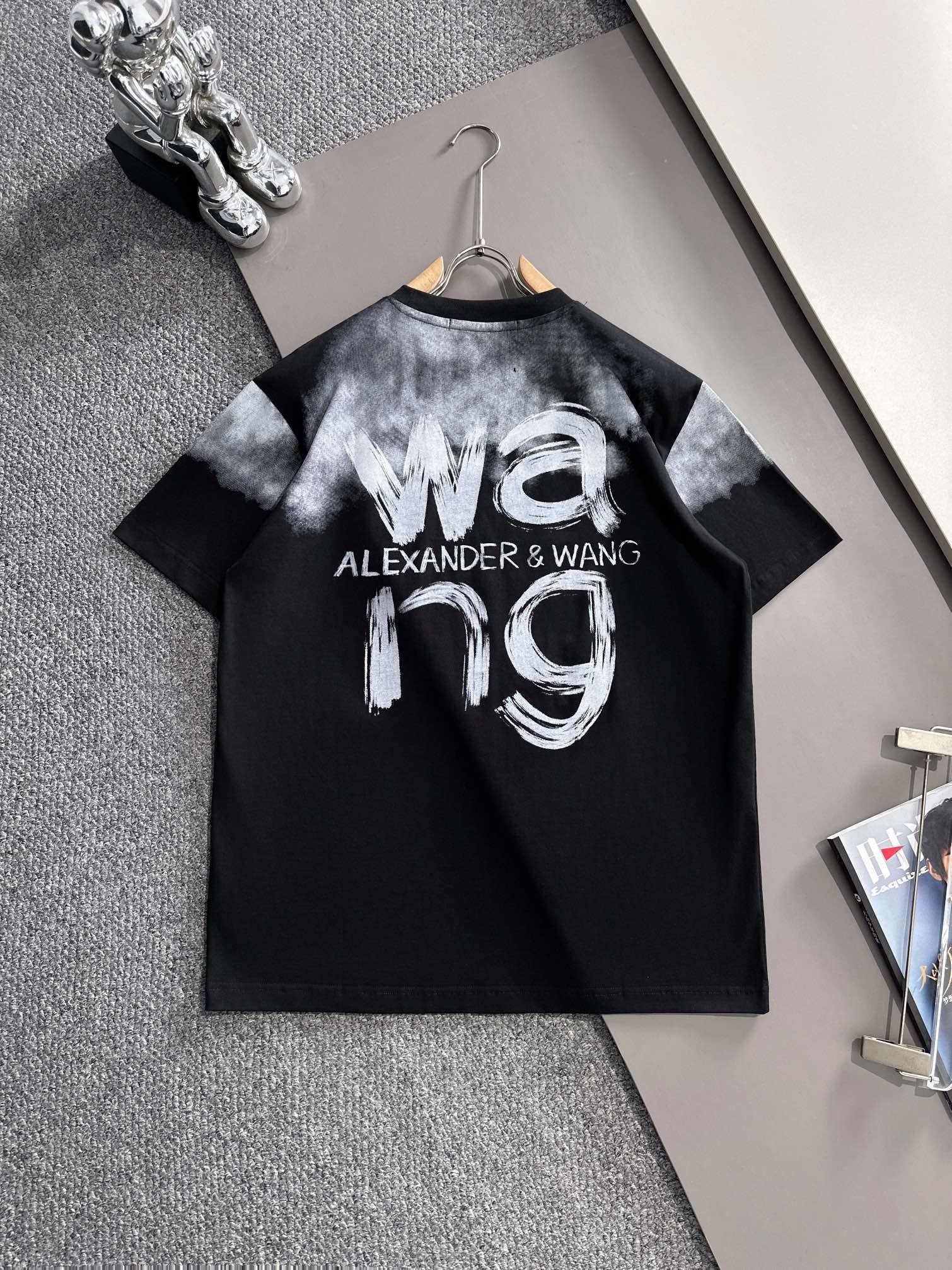 WANG short-sleeved shirt