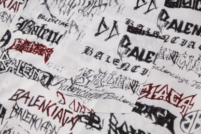 BA Full printed graffiti long sleeved shirt