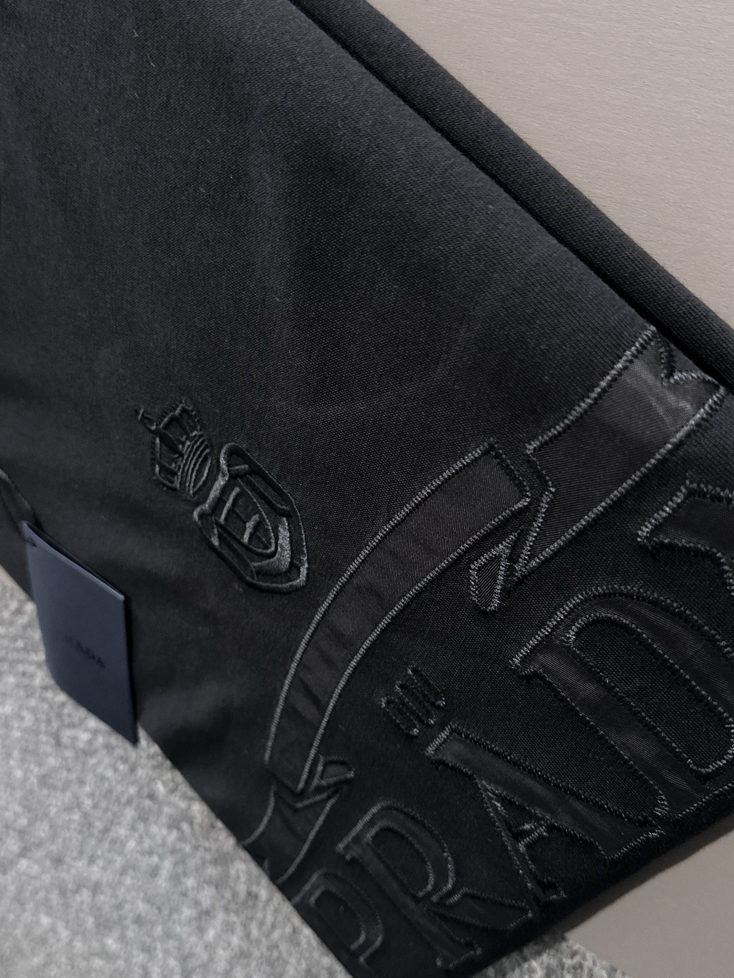 PLD Dark floral logo short sleeved shirt