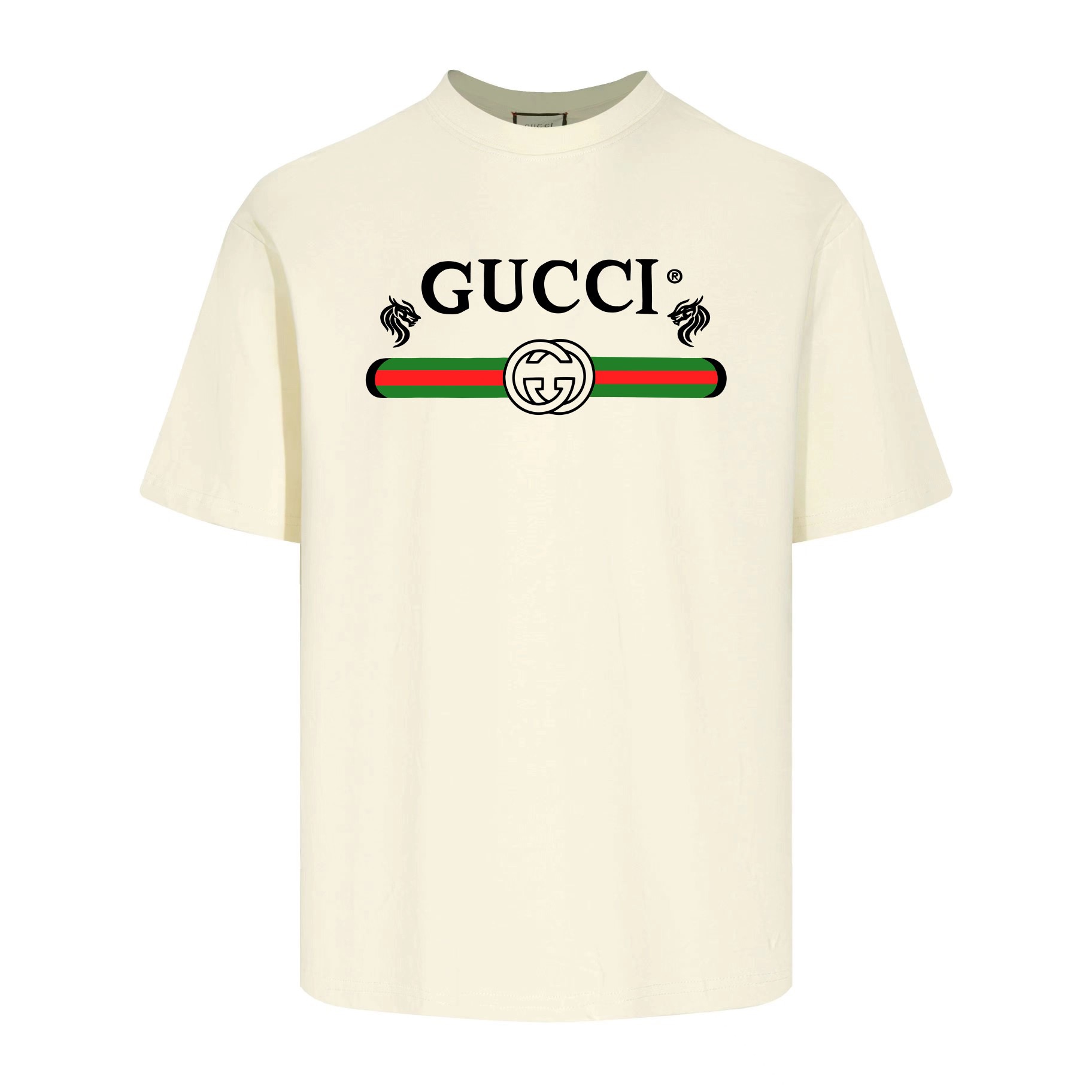 GG Classic color printed logo short sleeved shirt