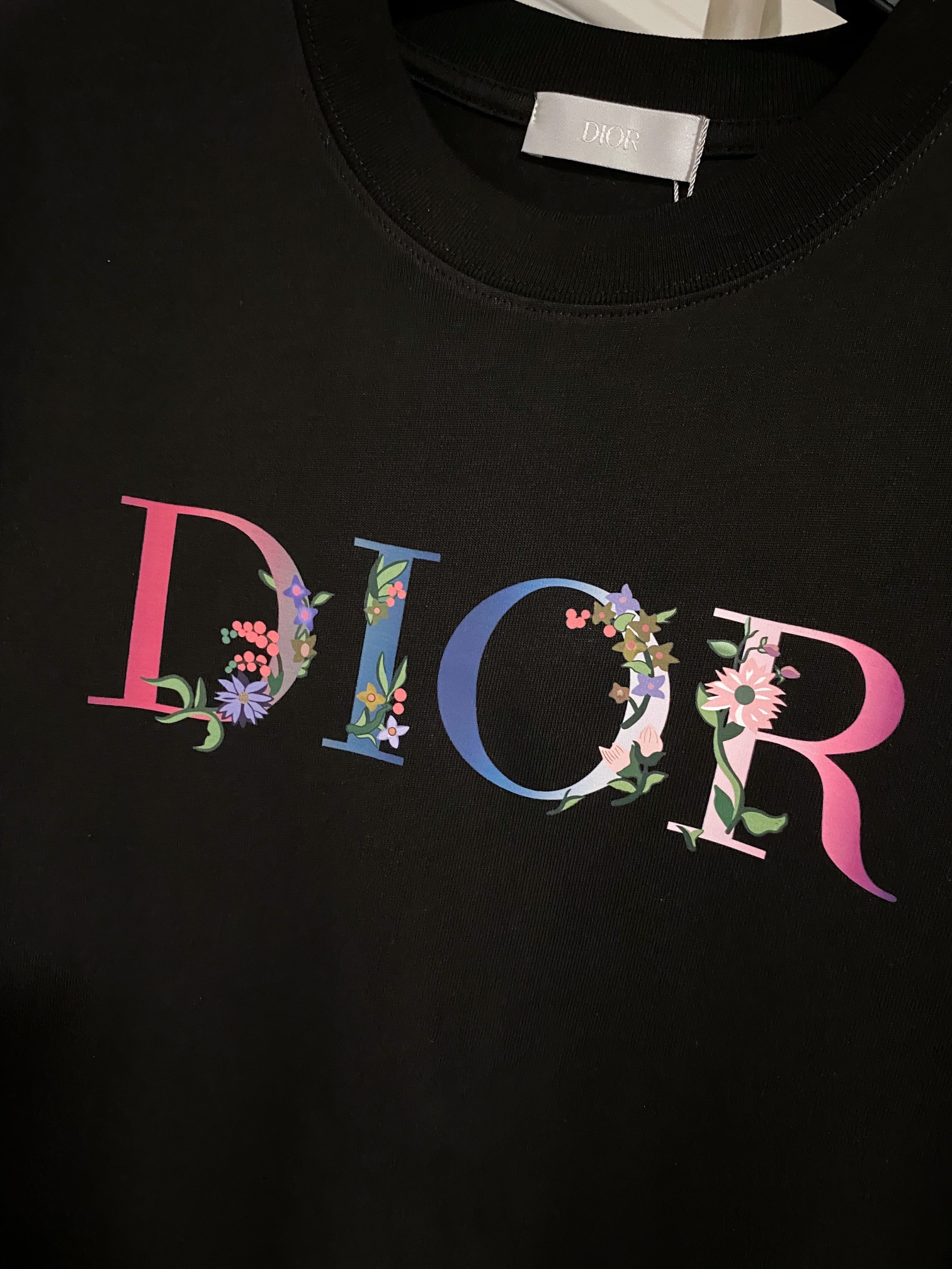 DD 25SS Colorful logo letter T-shirt