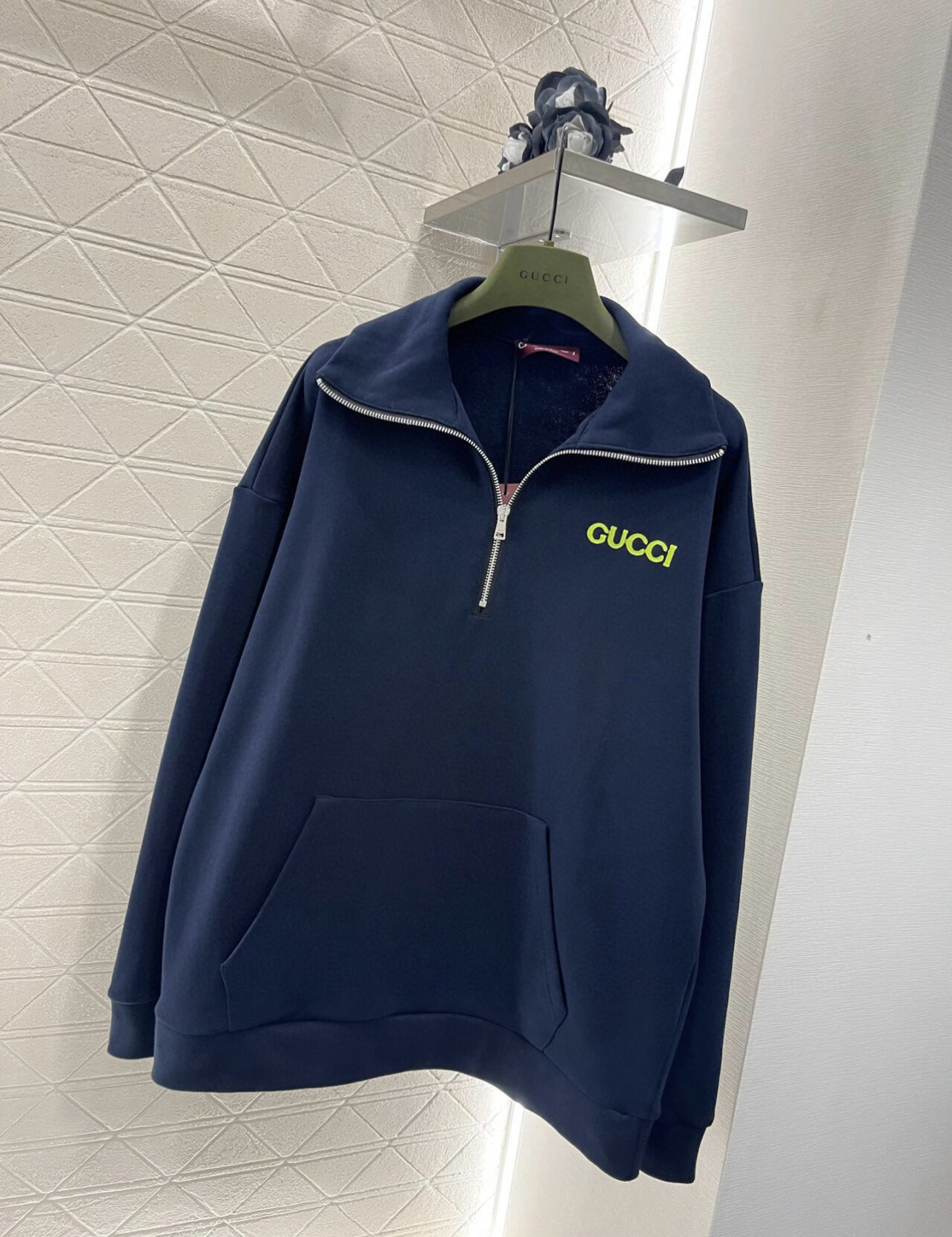 GG Stand up collar sports hoodie