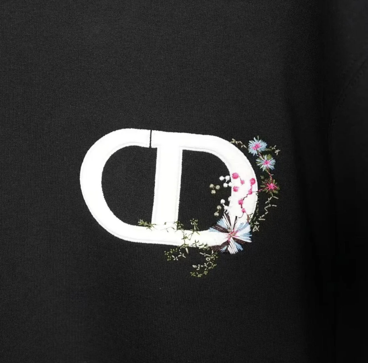 DIA Neymar's embroidered logo long pants hoodie