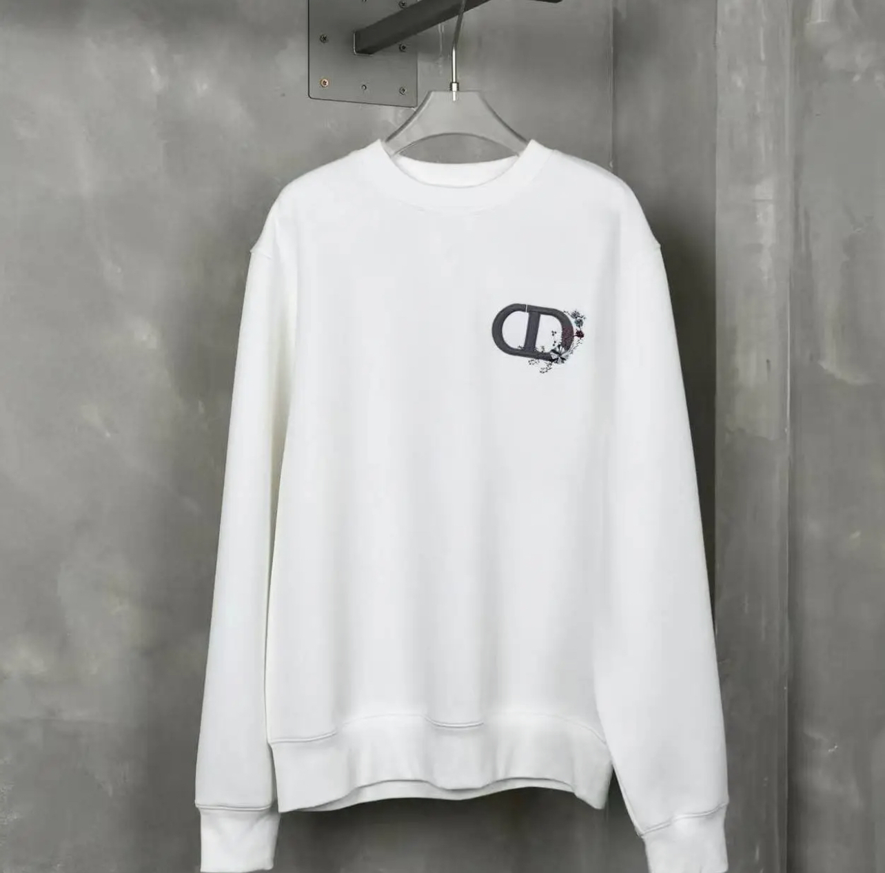 DIA Neymar's embroidered logo long pants hoodie