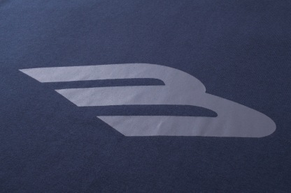 BA Football star's gradient printed short sleeved T-shirt