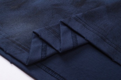 BA Football star's gradient printed short sleeved T-shirt