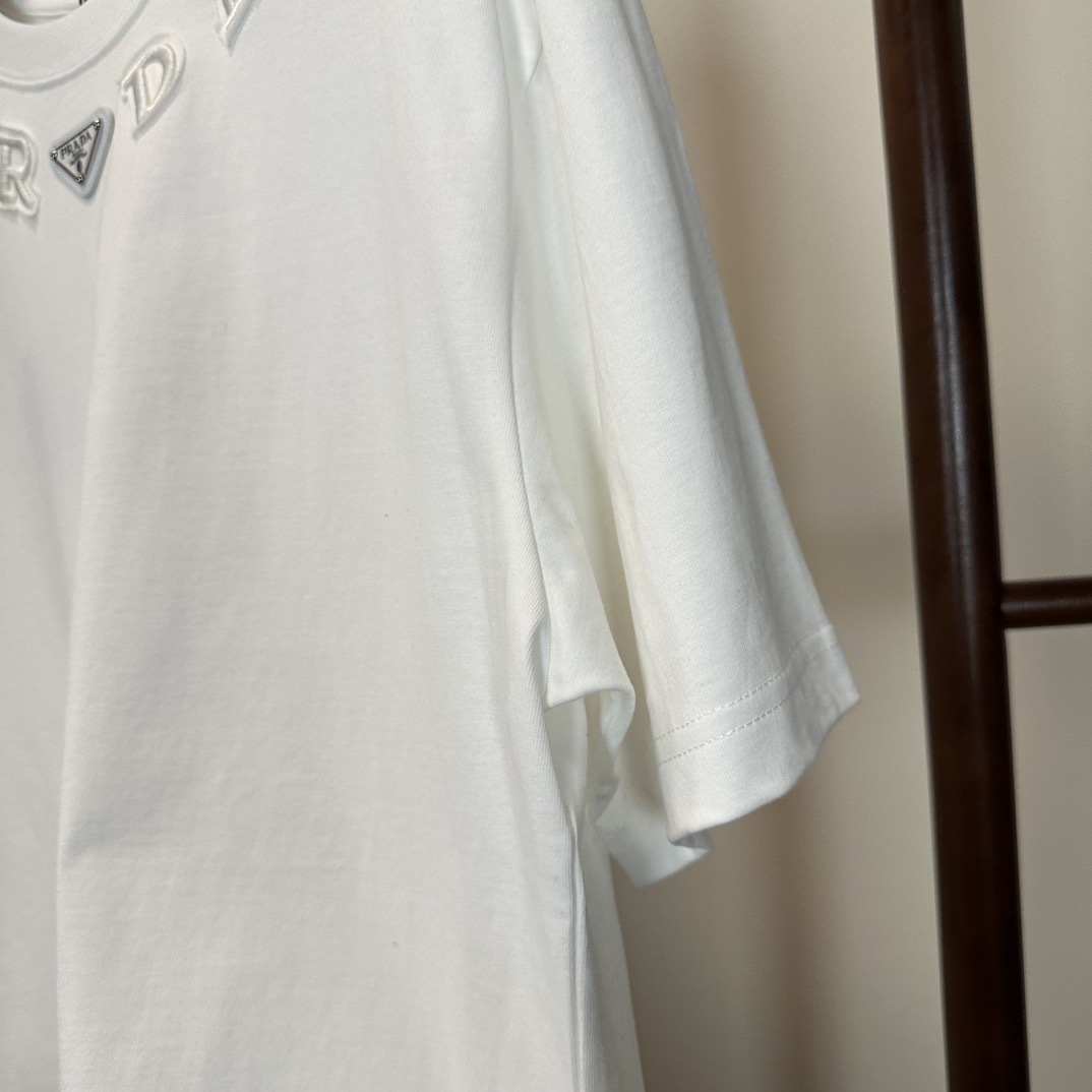 PLD 25SS Embroidered collar T-shirt