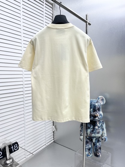 GG 25SS Color blocked large logo printed T-shirt