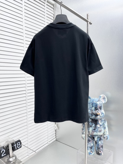 GG 25SS Color blocked large logo printed T-shirt