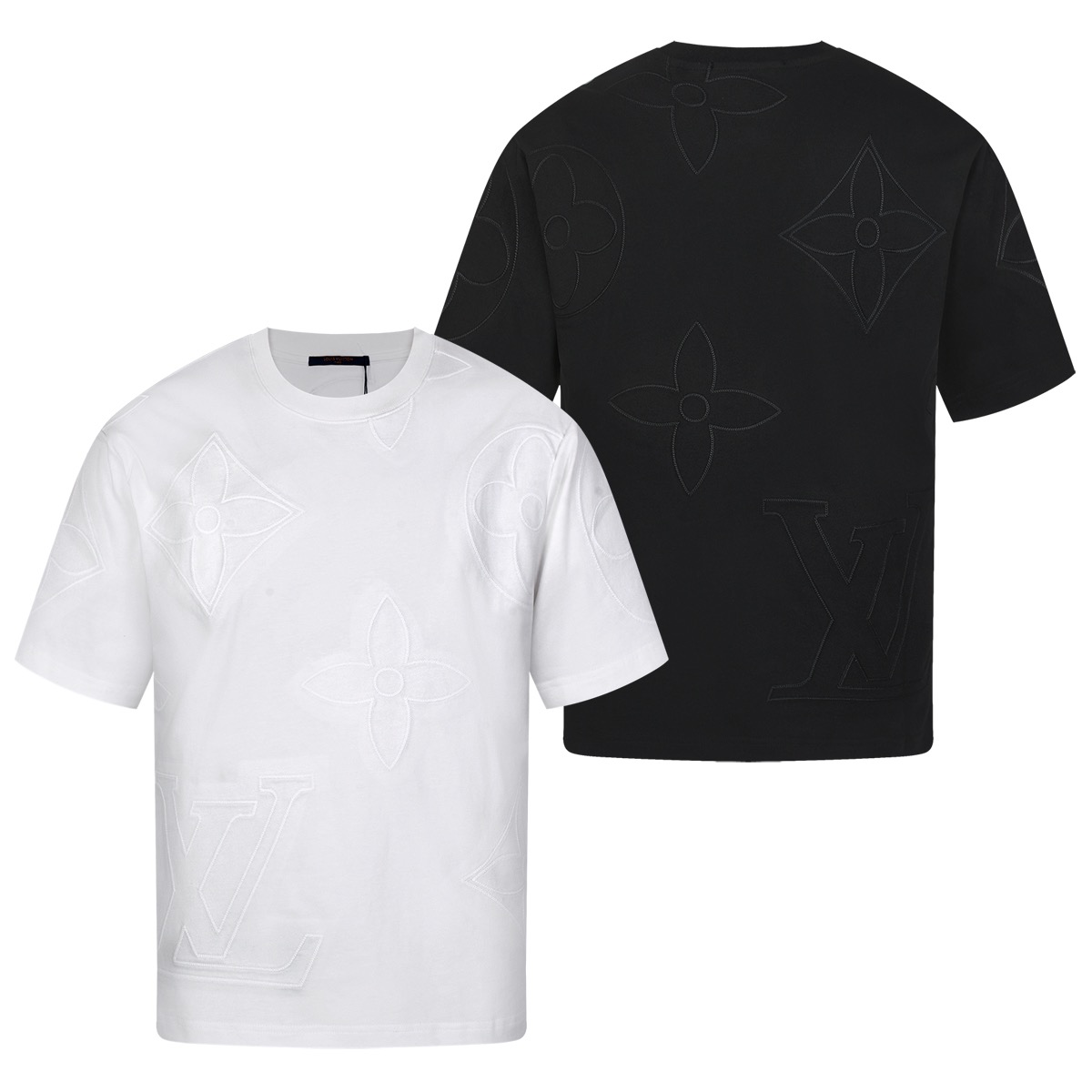 1V 25SS Dark floral logo T-shirt