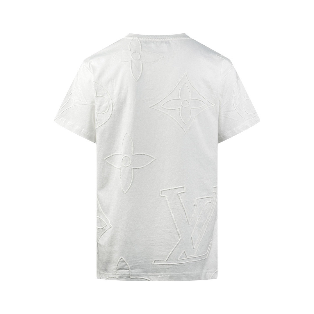 1V 25SS Dark floral logo T-shirt