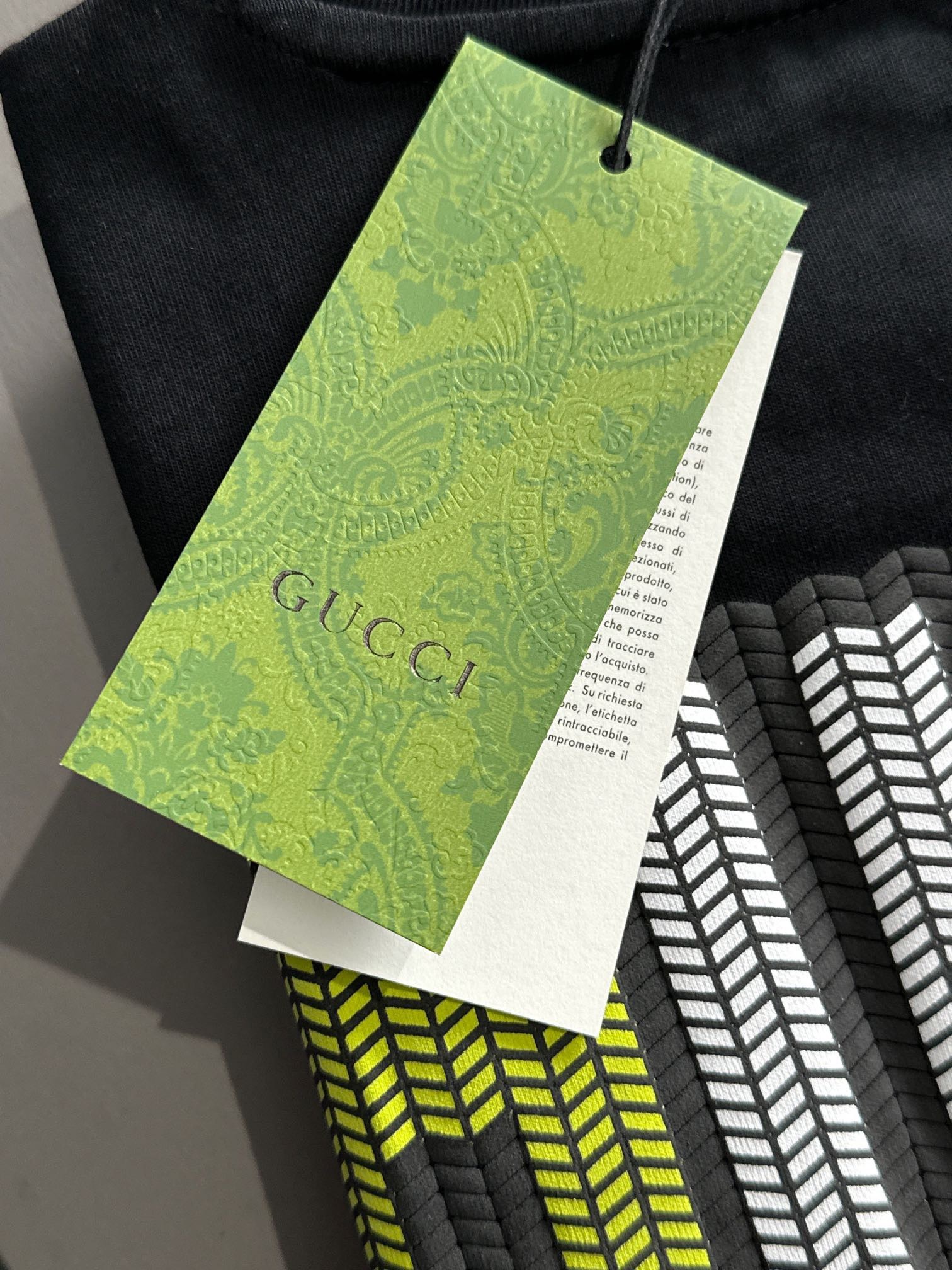 GG Colorful letter logo short sleeved T-shirt