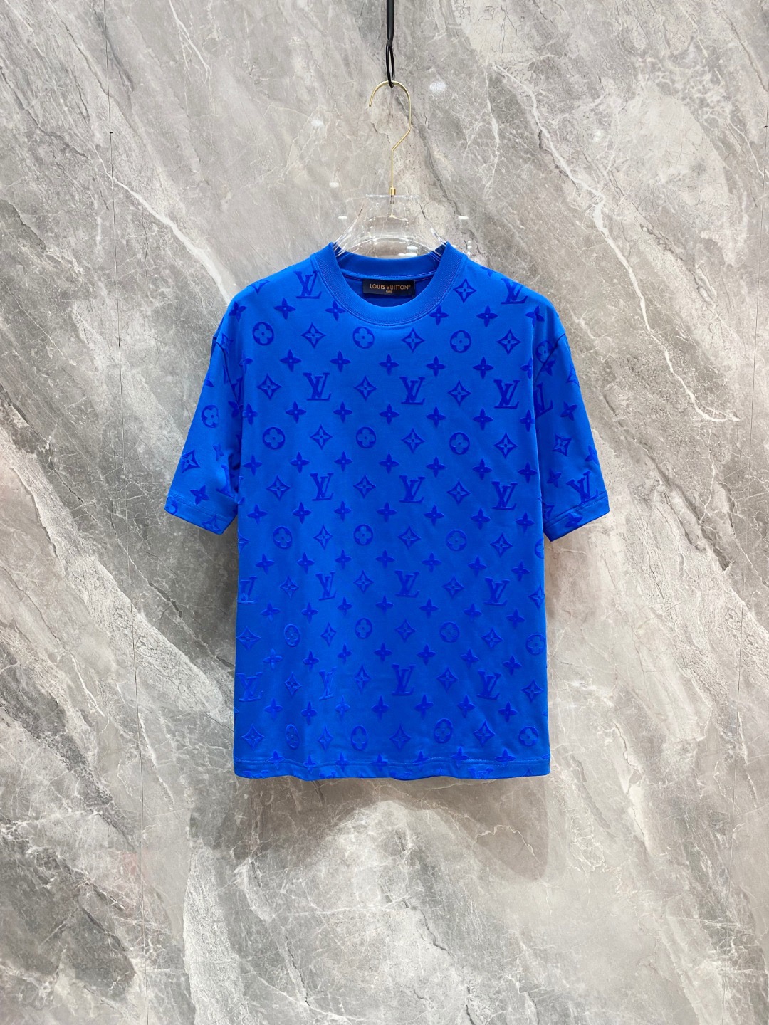 1V Plush printed short sleeved T-shirt