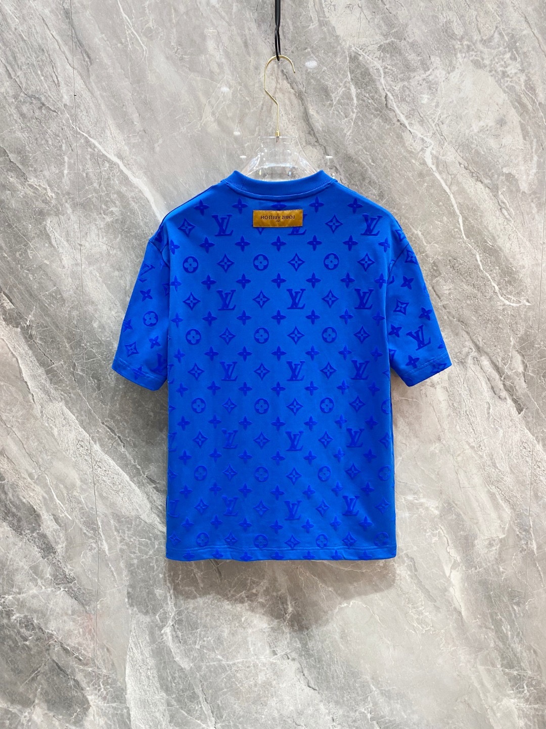 1V Plush printed short sleeved T-shirt