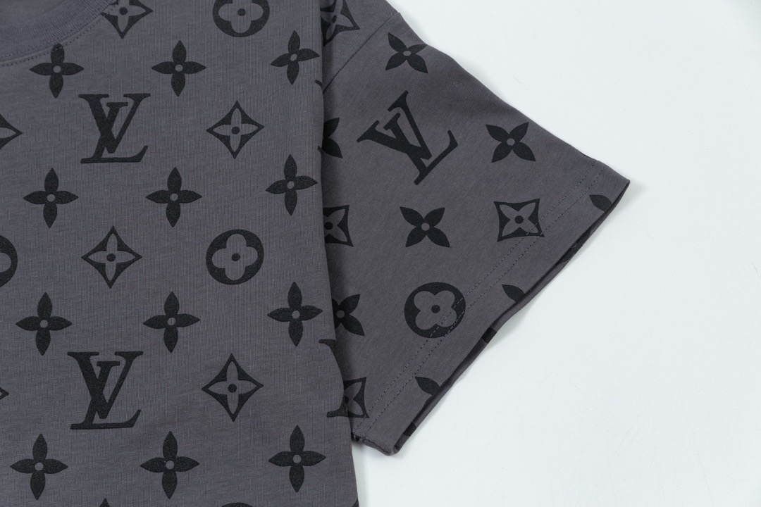 1V Full printed presbyopia short sleeved T-shirt