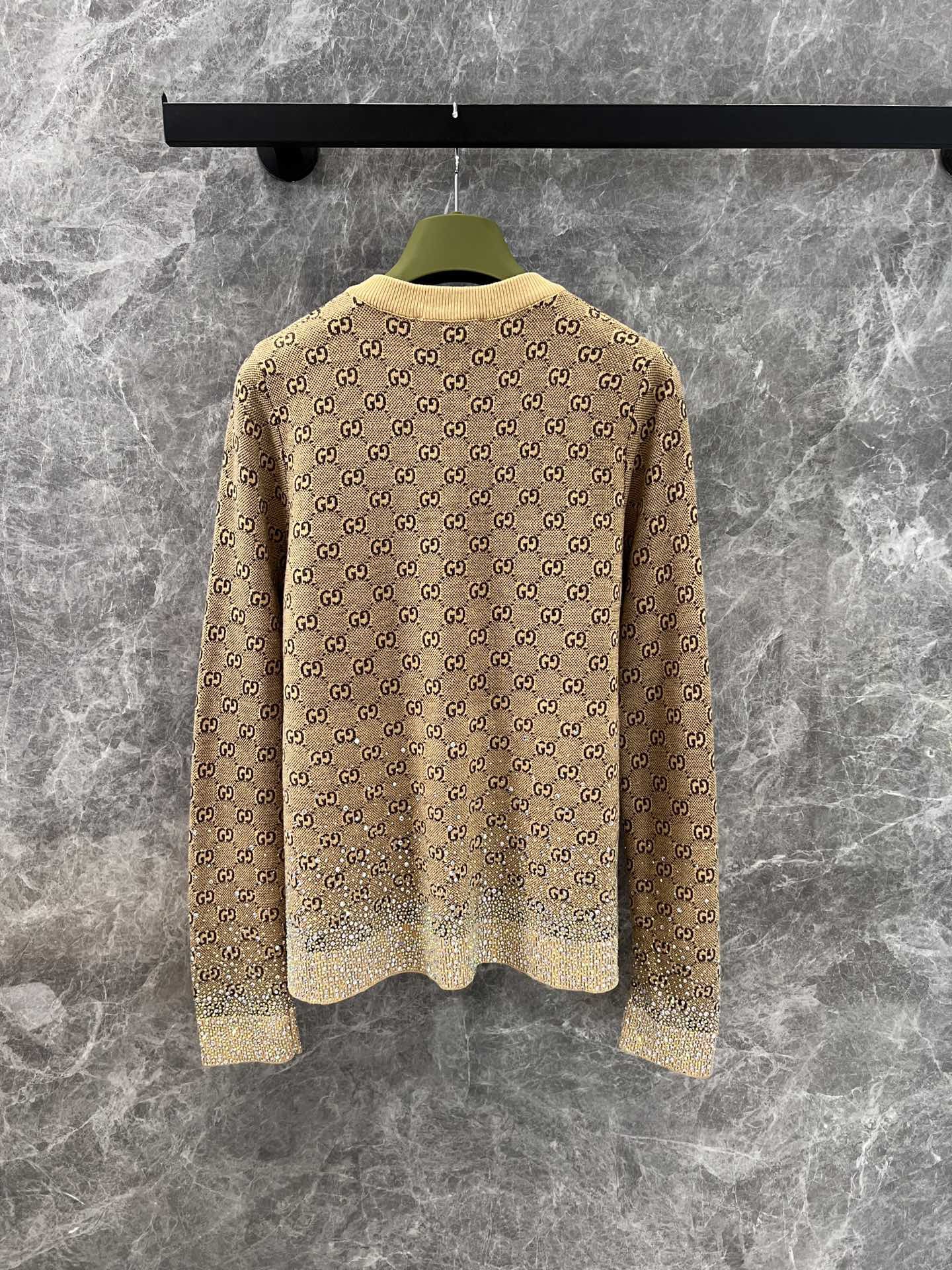 GG Flash Diamond System Knitted Shirt