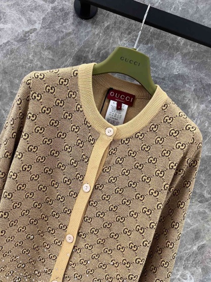 GG Flash Diamond System Knitted Shirt