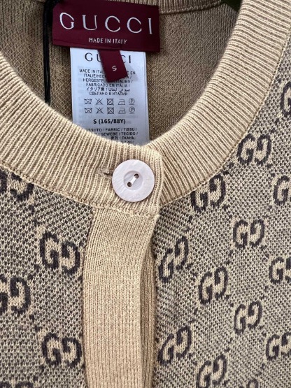 GG Flash Diamond System Knitted Shirt