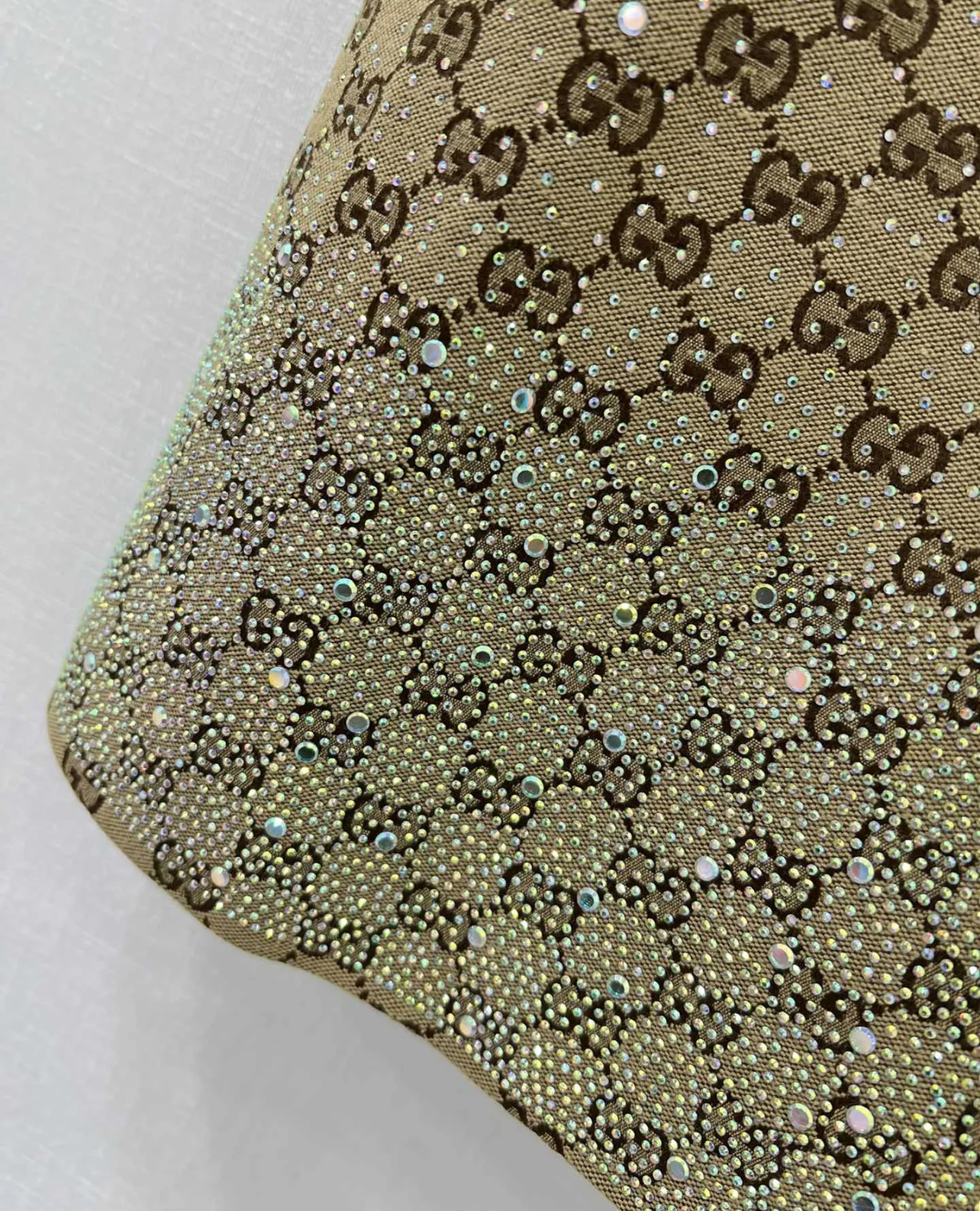 GG Flash Diamond System Short Sleeve Dress