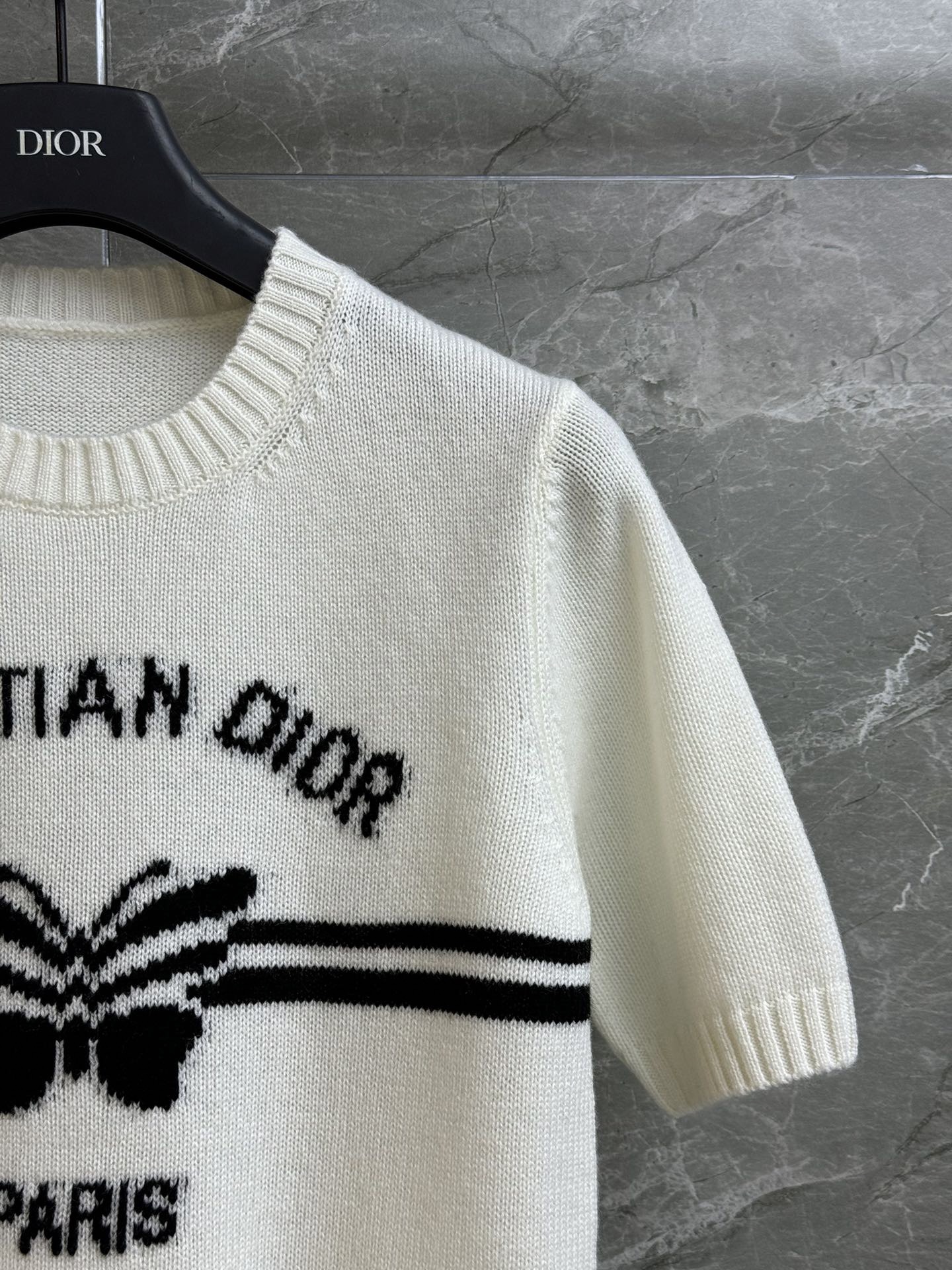 DD Butterfly Knitted Short Sleeve