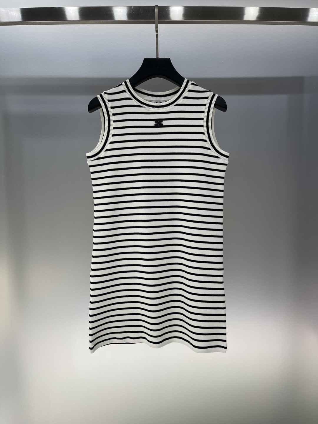 CLIN 25SS Striped vest skirt