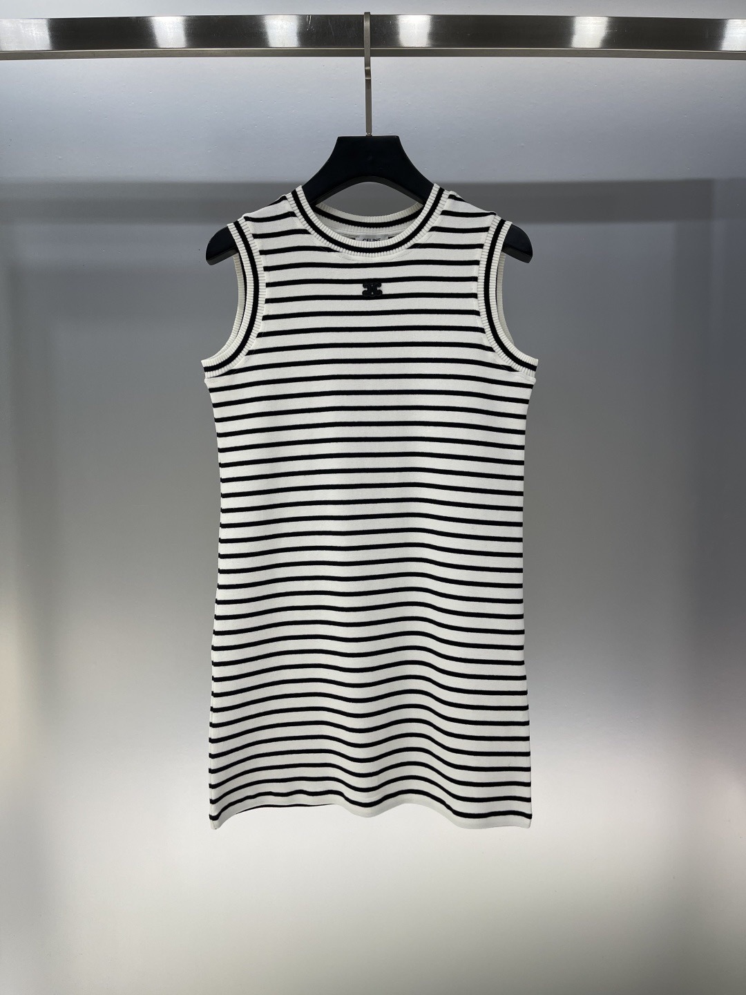 CLIN 25SS Striped vest skirt