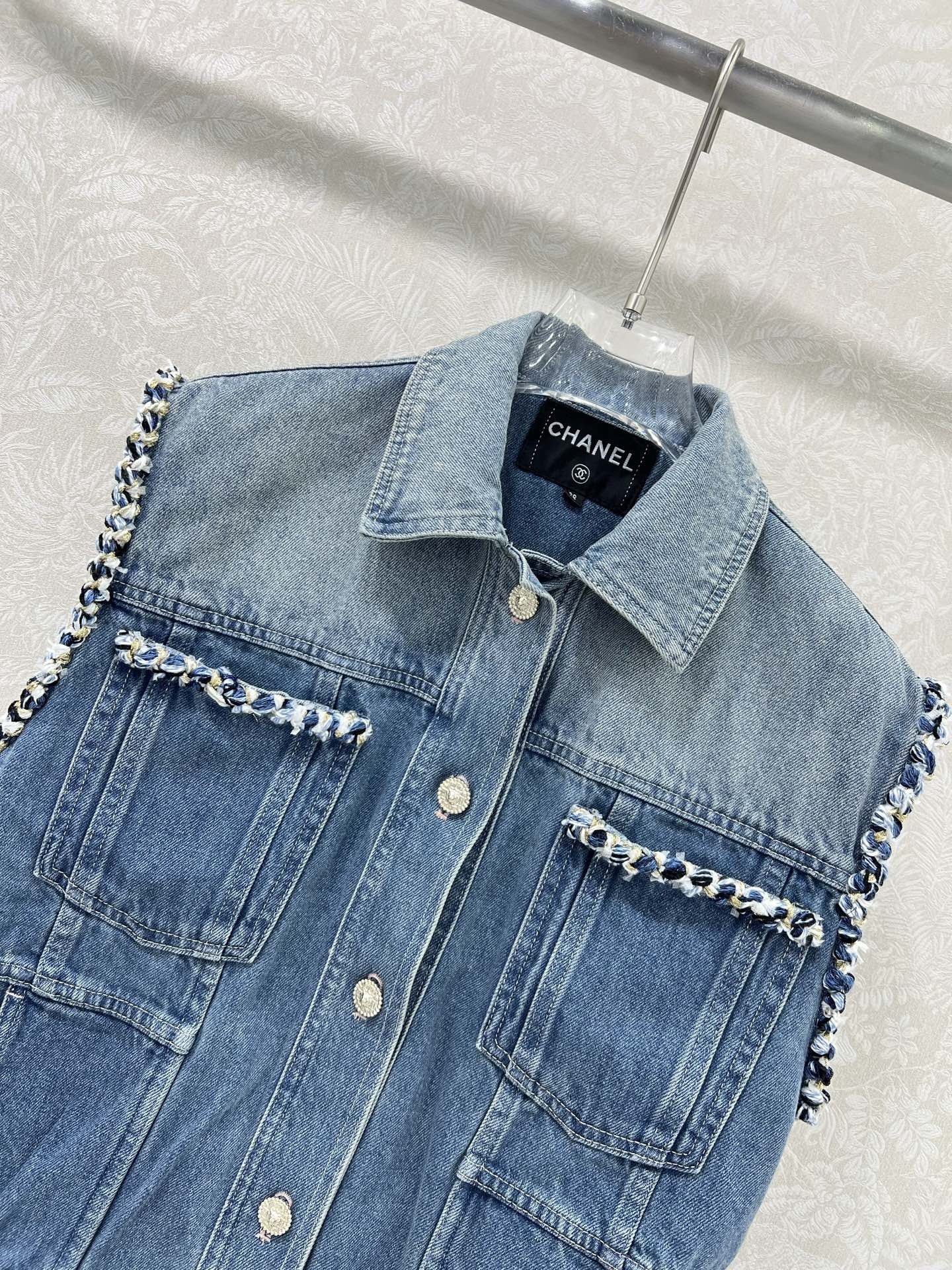 CHAN 2025SS Cowboy vest