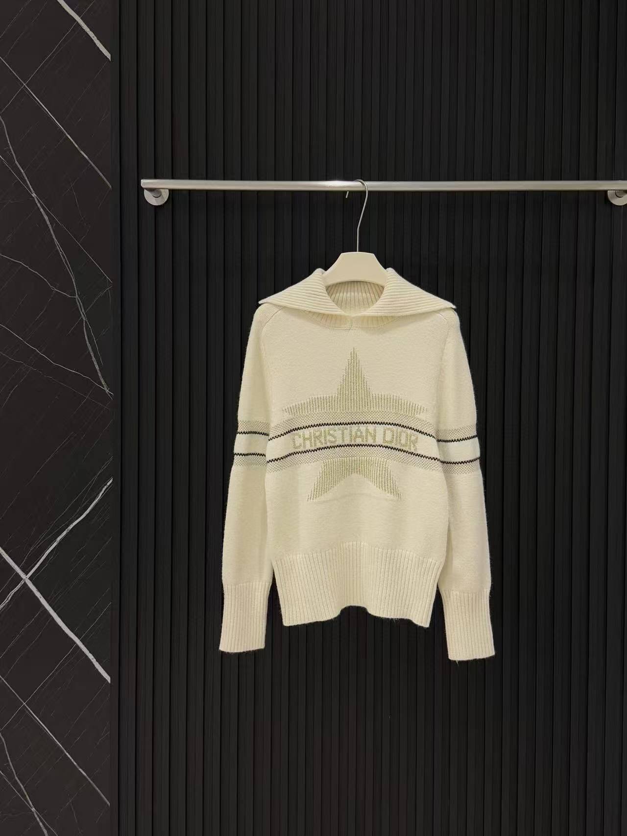 DD 26SS  Turtleneck knitted pullover sweater