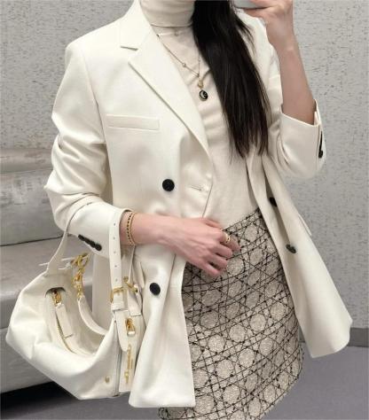 DIO Knitted Rattan Plaid Temperament Half-body Skirt