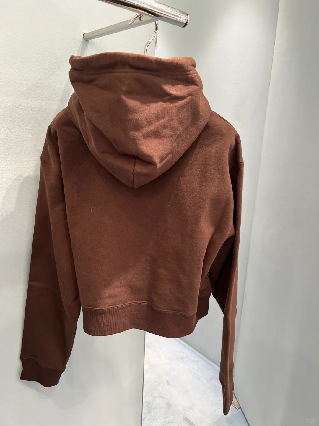 MIU new three-dimensional letters retro hoodie sweater