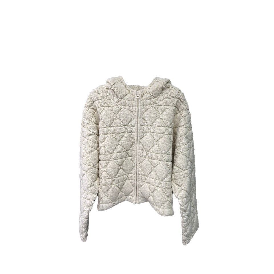 DIO Rattan Check Zip Hoodie