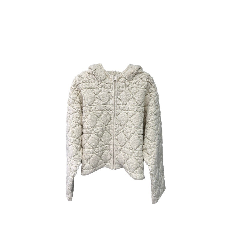 DIO Rattan Check Zip Hoodie