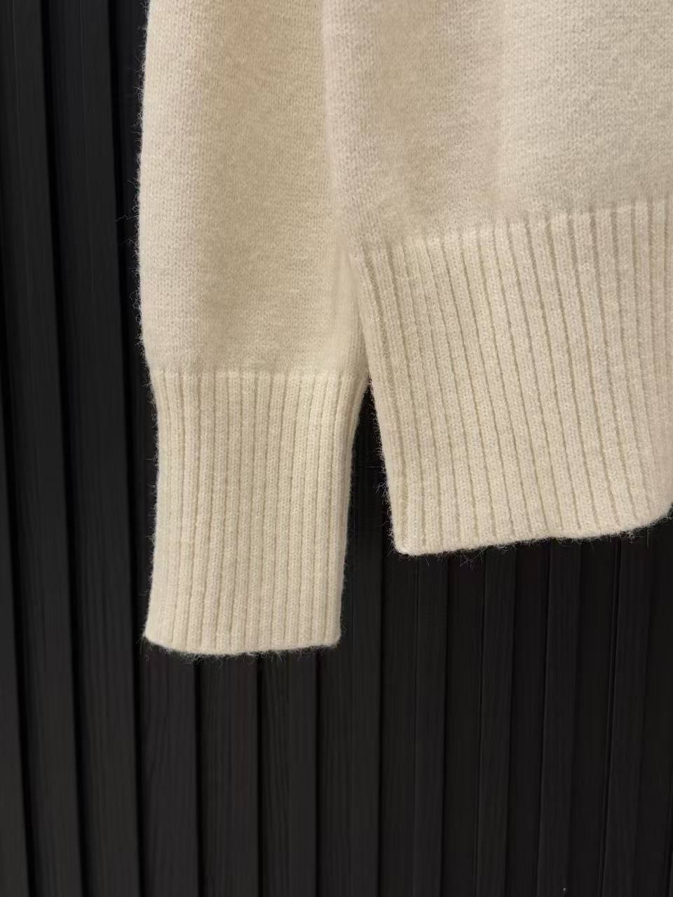 DD 26SS  Turtleneck knitted pullover sweater