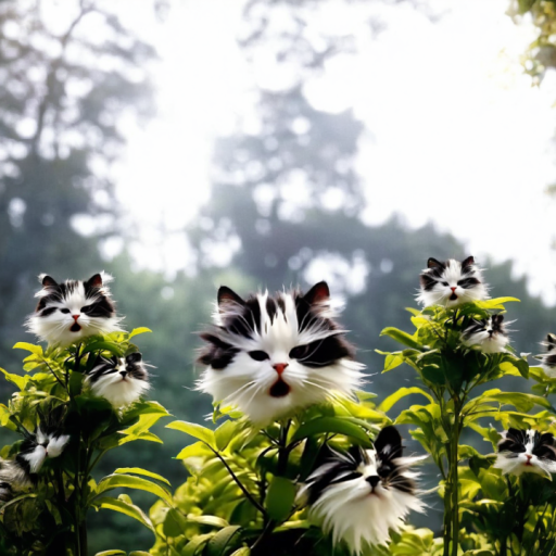 🐱🐱Cat's eye verblinden×Zwarte kat met lange oren