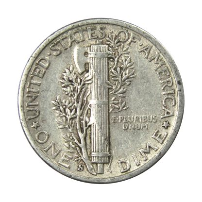1916-1945 10 Cent Mercury Silver