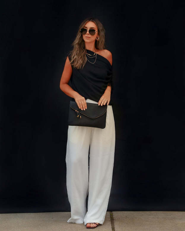 Thomas One Shoulder Ruched Cutout Top-Matylis