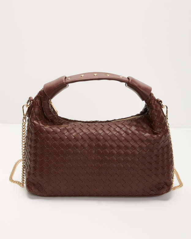 Wilder Woven Top Handle Bag-Matylis