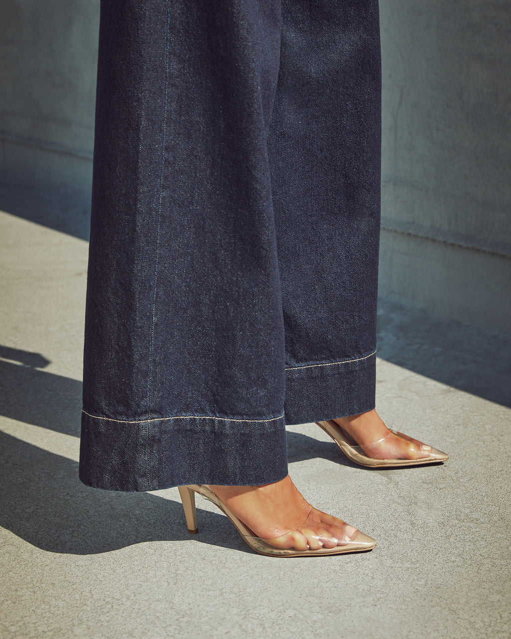 Weekend Plans High Rise Wide Leg Jeans-Matylis