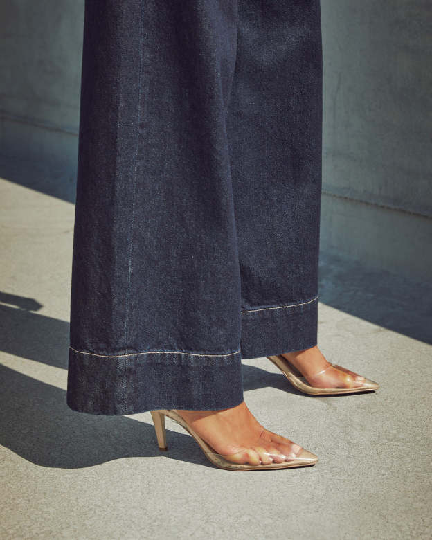 Weekend Plans High Rise Wide Leg Jeans-Matylis