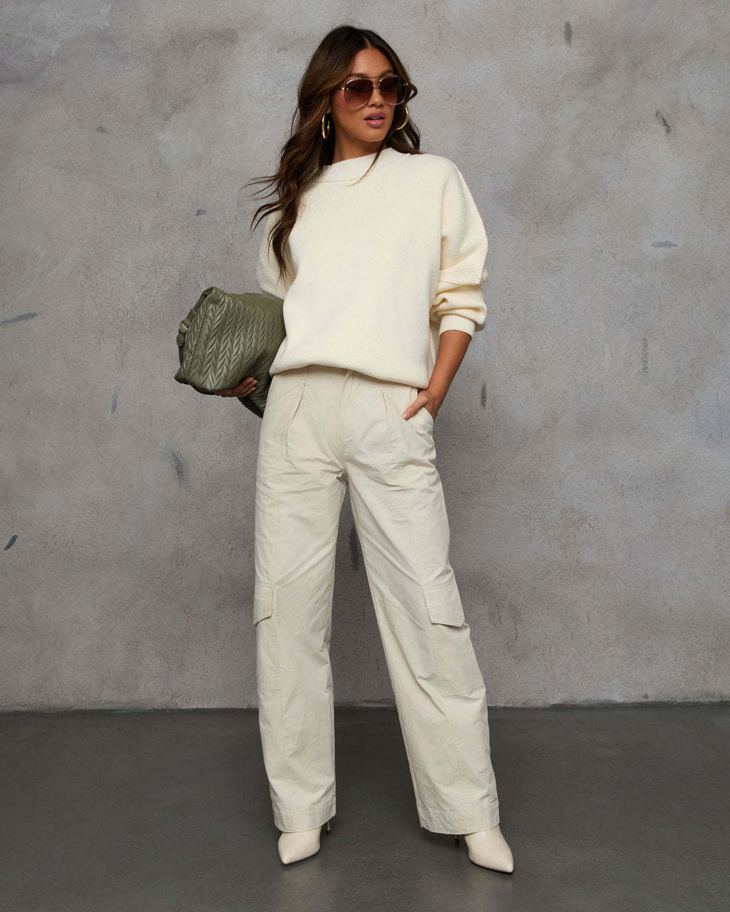 Together Again Pleated Front Pants-Matylis